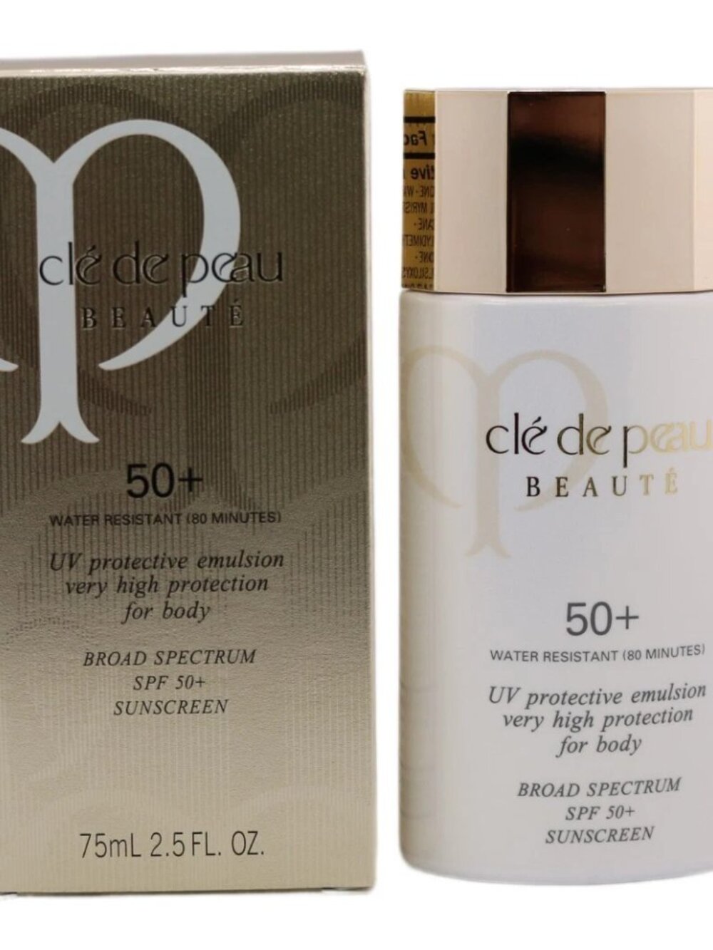 Cle De Peau UV Protective Emulsion SPF 50 + For Body Very High Protection 2.5 oz - Picture 3 of 3